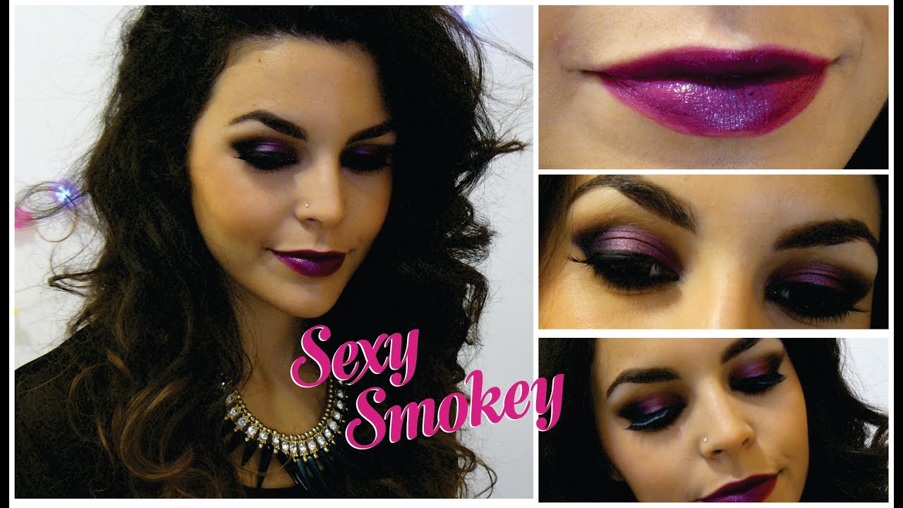 Sexy Smokeyes! ♥ Morado y negro ♥ Tutorial ♥