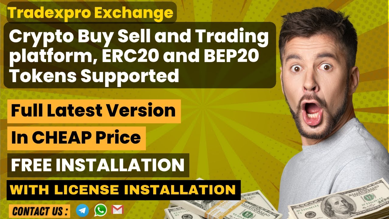 Tradexpro Exchange - Crypto Buy Sell and Trading platform, ERC20 & BEP20 Supported [Latest Version]