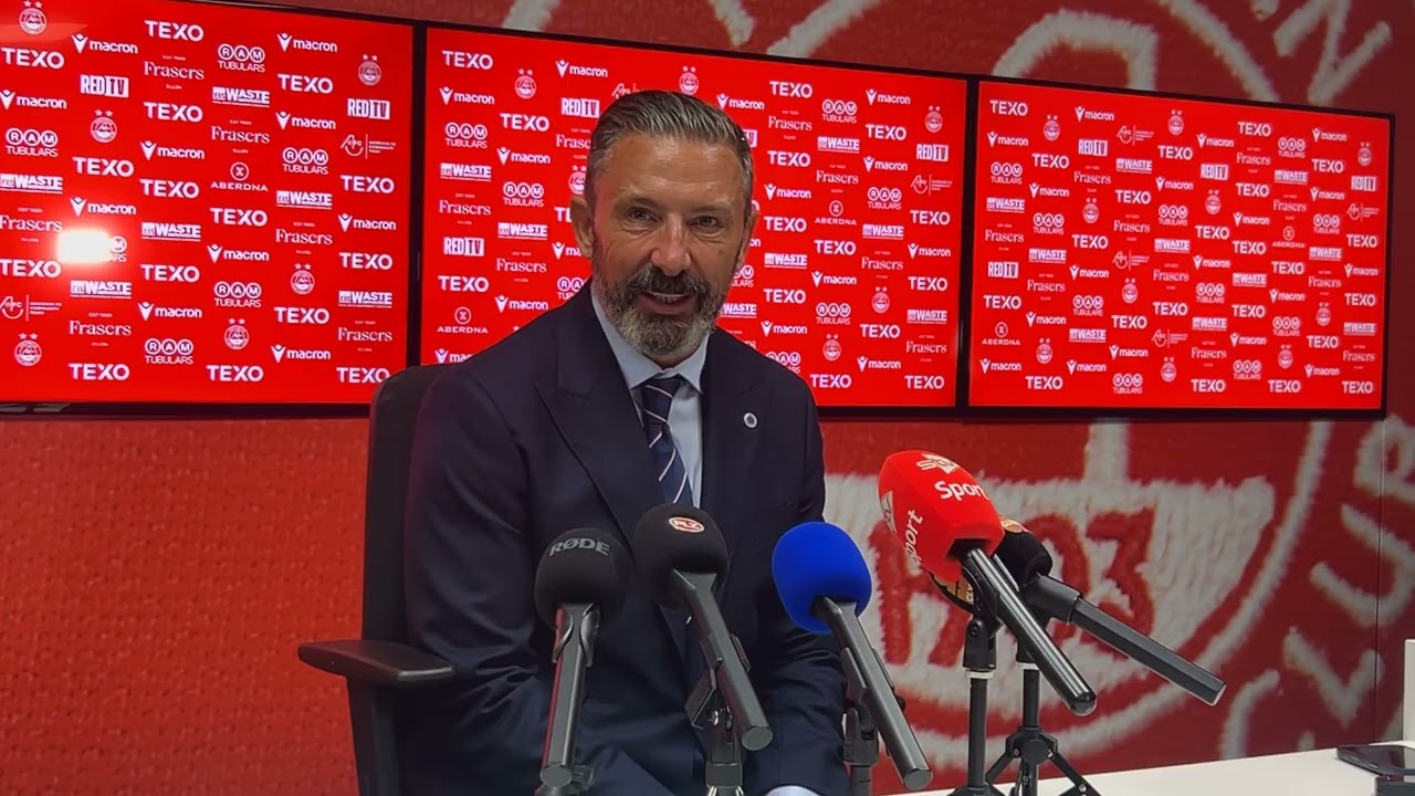 Derek McInnes' FULL press conference after Aberdeen win
