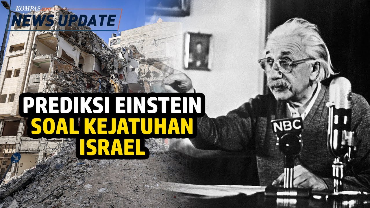 Einstein Pernah Tulis Surat Berisi Prediksi Kejatuhan Israel, Begini Isinya