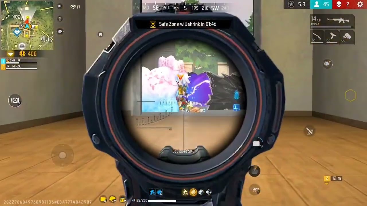 38_Kills_💪_GROZA_X_UMP_🔥99__Headshot_Rate_⚡__Duo_Vs_Squad_Full_Gameplay_FreeFire_FF_AGENT_YT