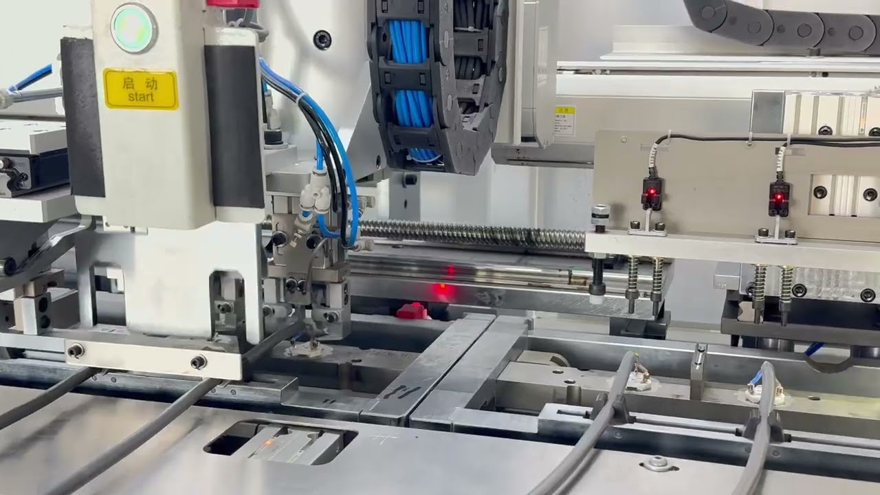 Fully Automatic Power Cord Production Machine with Cutting/Stripping/Crimping Function
