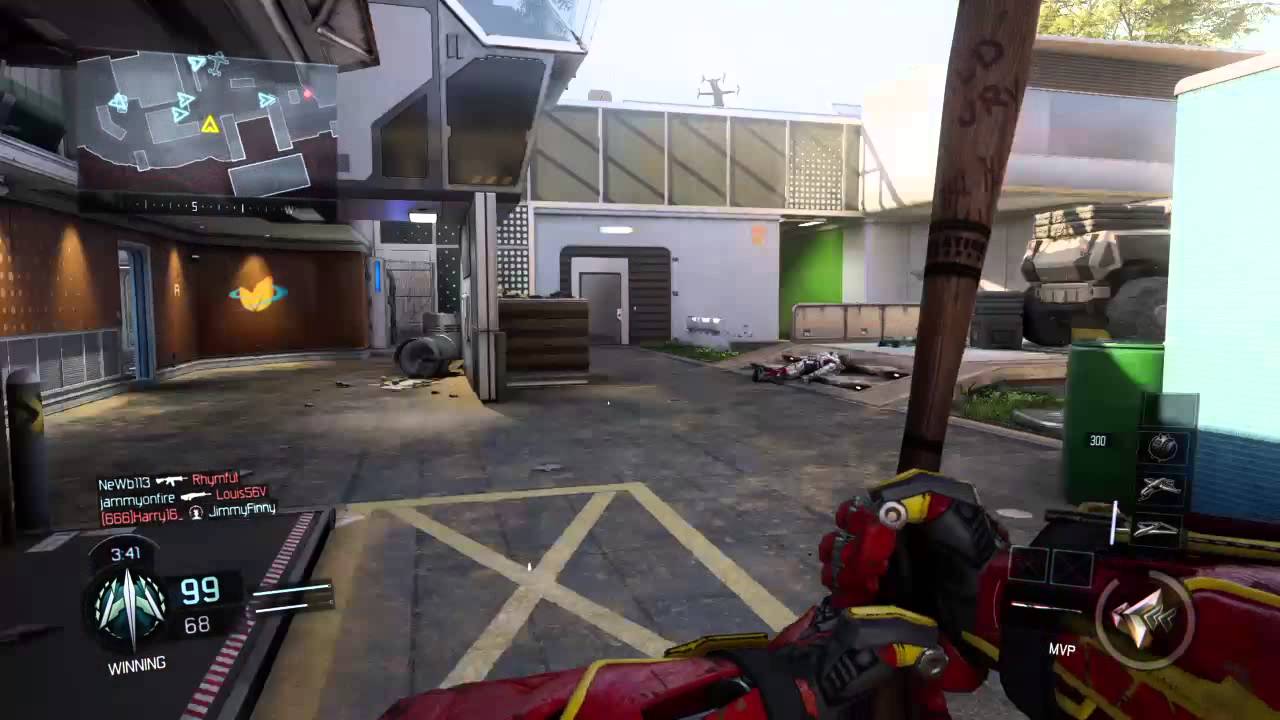 Black Ops 3 - MVP Baseball Bat New Melee Weapon Gameplay