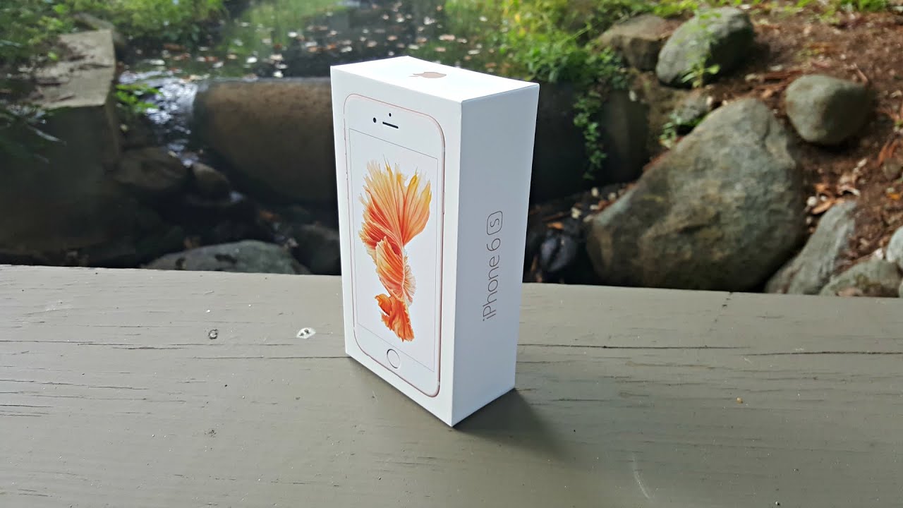iPhone 6s Unboxing & Hands-On (Rose Gold)