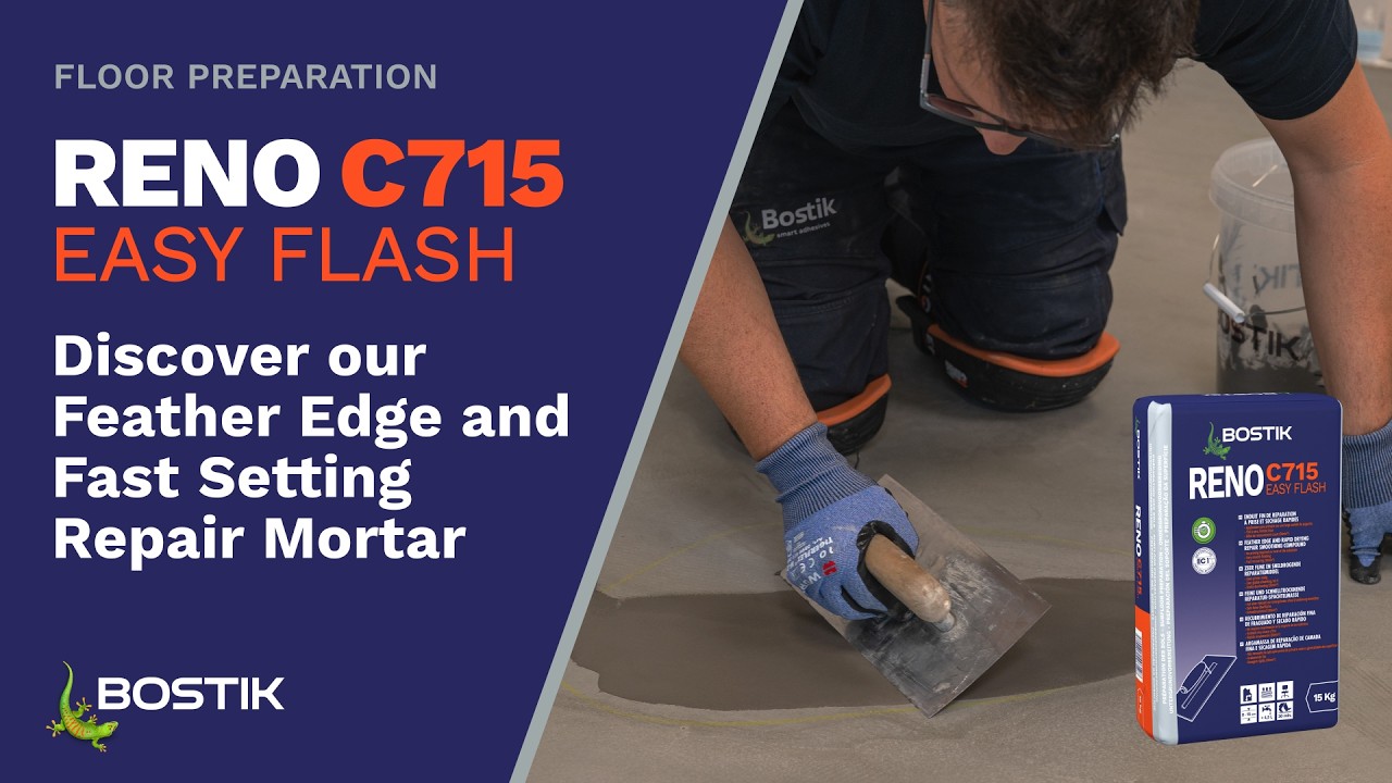 RENO C715 Easy Flash | Product Presentation & Application | Bostik Ireland