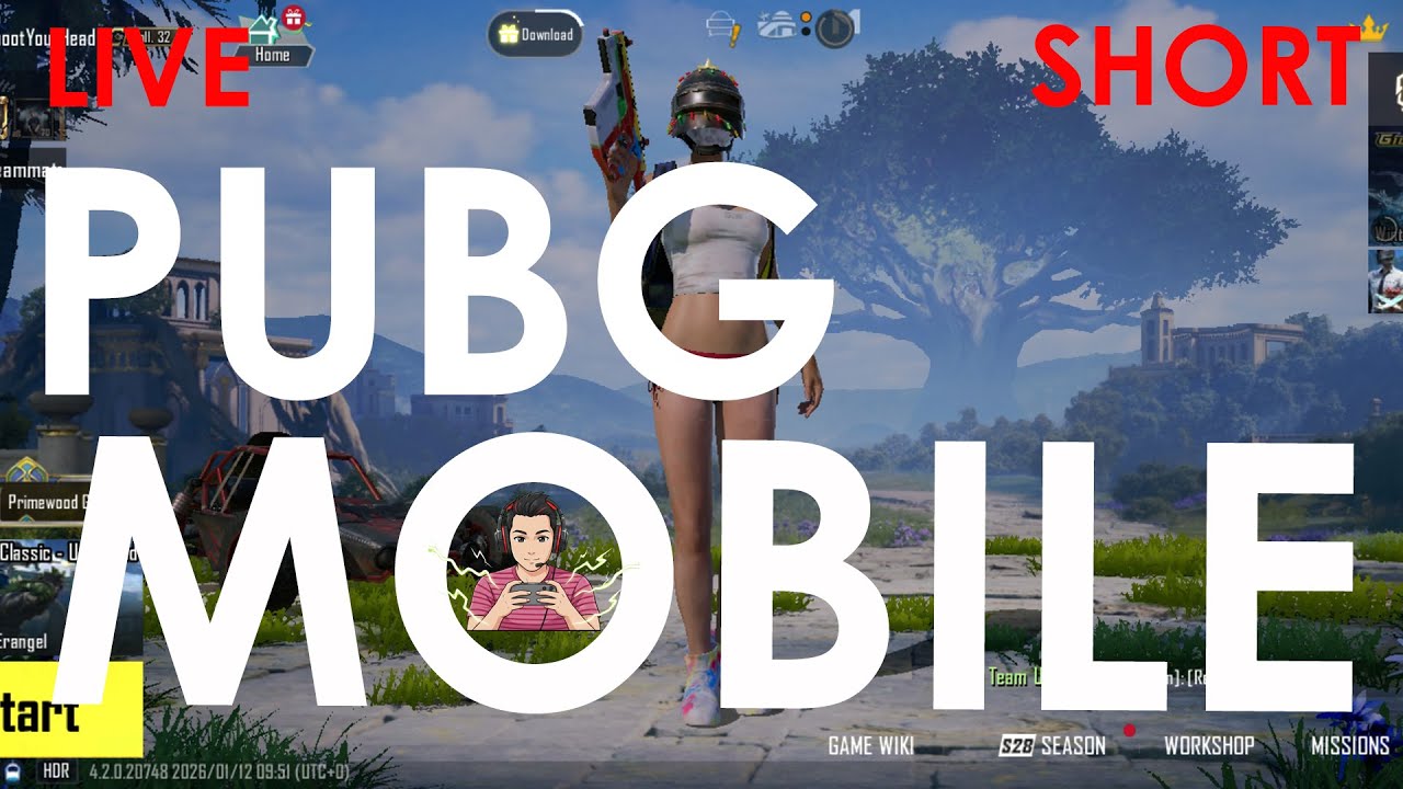 🛑LIVE PUBG MOBILE (SHORT), PERANG LEMPAR PANCI DULU GUYS PART 14 #short #pubgmobile #pubg