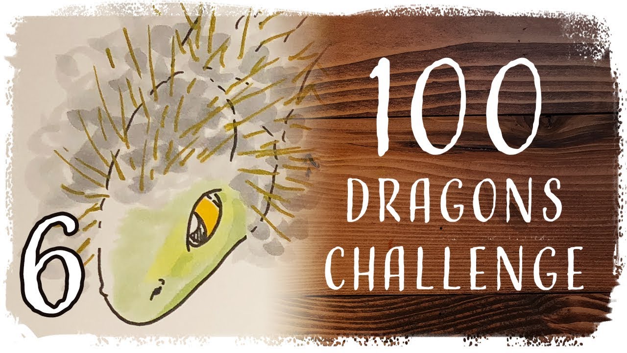100 Dragons Challenge - 6 | Dandelion Dragon