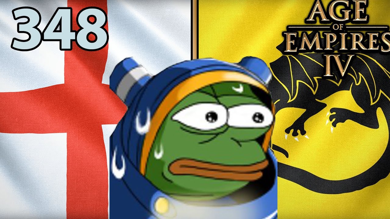 Lange Wege - kauP (Engländer) vs Mr.W (Drachonorden) - Age of Empires 4 - Cast 348