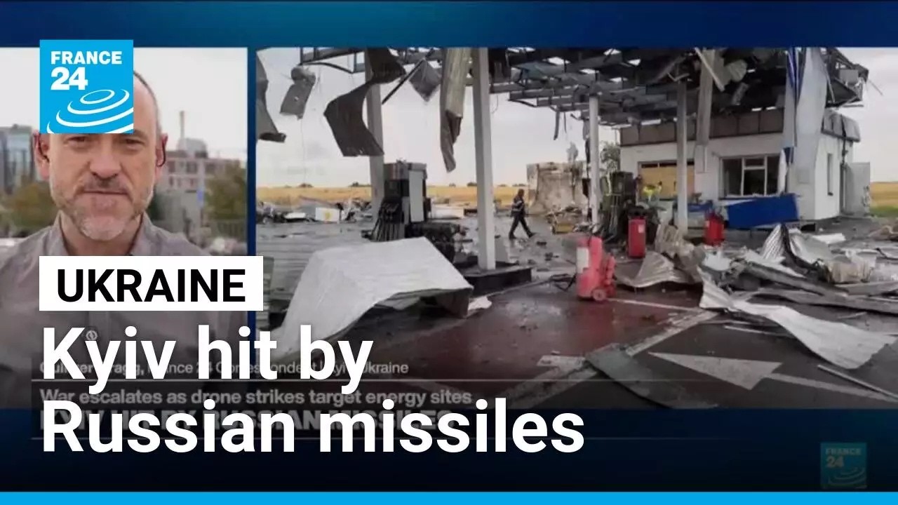 11 injured in overnight Russian missile and drone strikes on Kyiv &bull; FRANCE 24 English