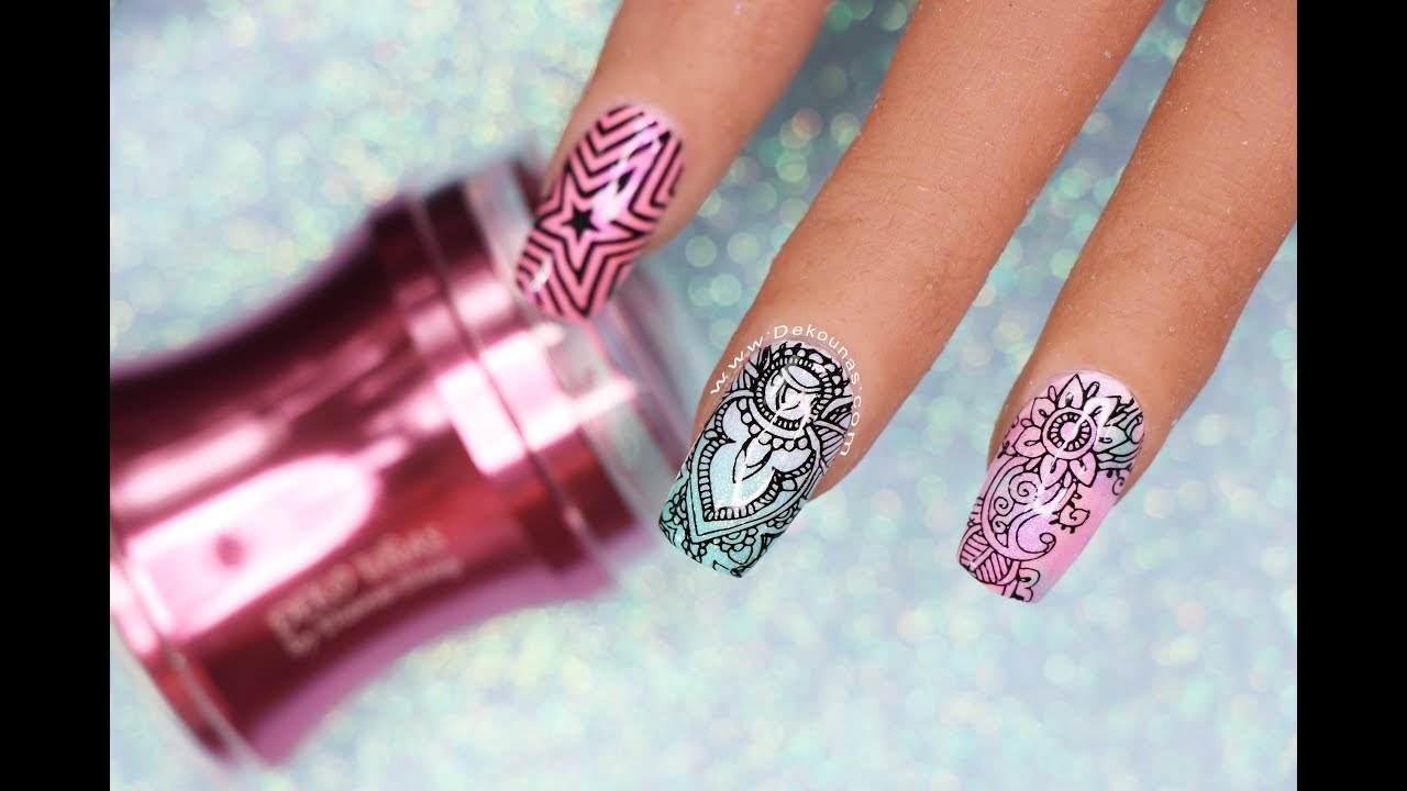 Clase #25 Sellos en uñas PERFECTO! ♥ Deko Uñas - Nail art