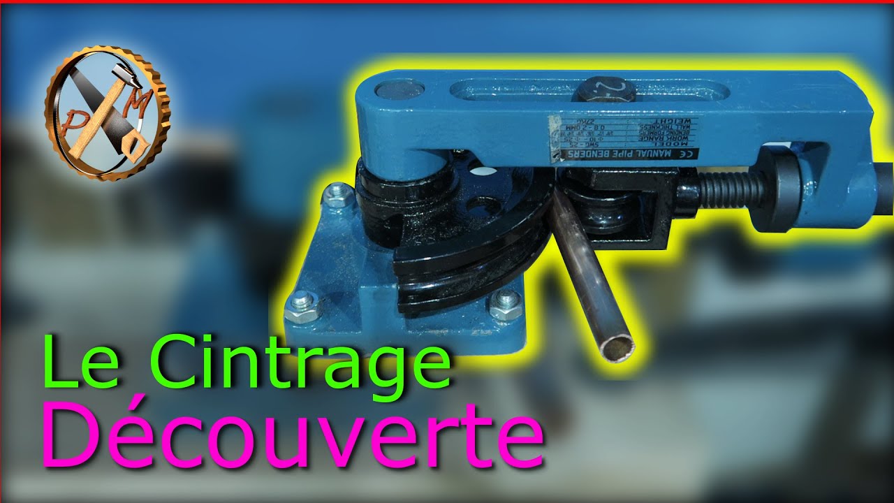 Initiation au cintrage - Découverte d'une Cintreuse de tubes - Exemple cintrage tube cuivre