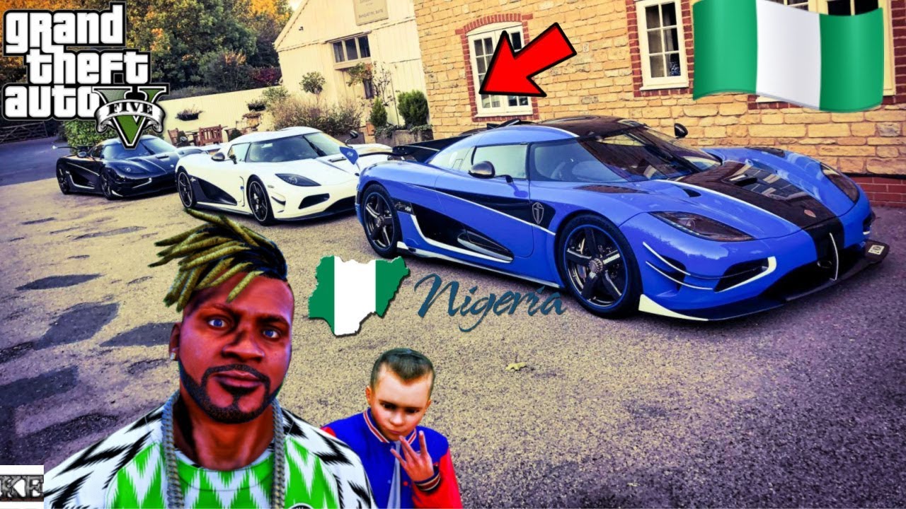 GTA 5- *New* Franklin's Family Trip To Nigeria (GTA 5 Real Life Mods SS10 #113)