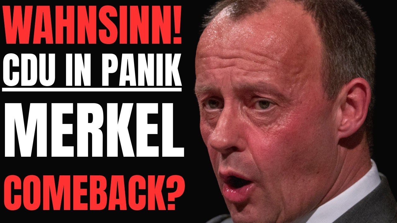 🚨EILMELDUNG! DROHT JETZT SOGAR EIN MERKEL-COMEBACK? CHAOS IN DER CDU! 🚨