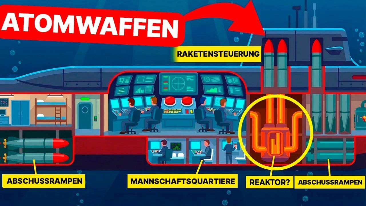 So sieht das Leben an Bord eines Doomsday-U-Boots der Ohio-Klasse aus