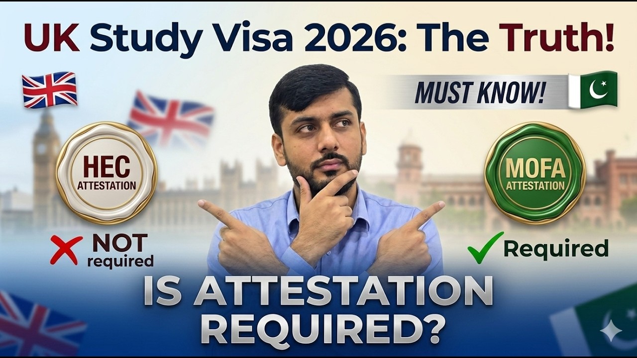 UK Study Visa 2026: Is HEC or MOFA Attestation REALLY Required? 🇬🇧 Must Know!
