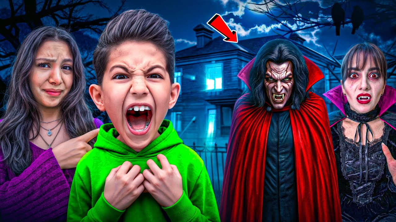 WE PLAYED A VAMPIRE-VILLAGER GAME!! A TERRIBLE PRANK😱❌