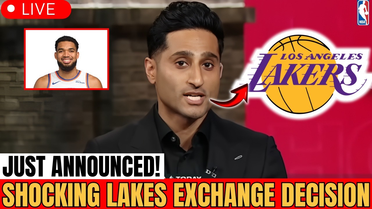 Shams Charania REVEALED FULLY SEATED BECAUSE THIS WILL BRING A NEW LEVEL TO THE LOS ANGELES LAKERS!