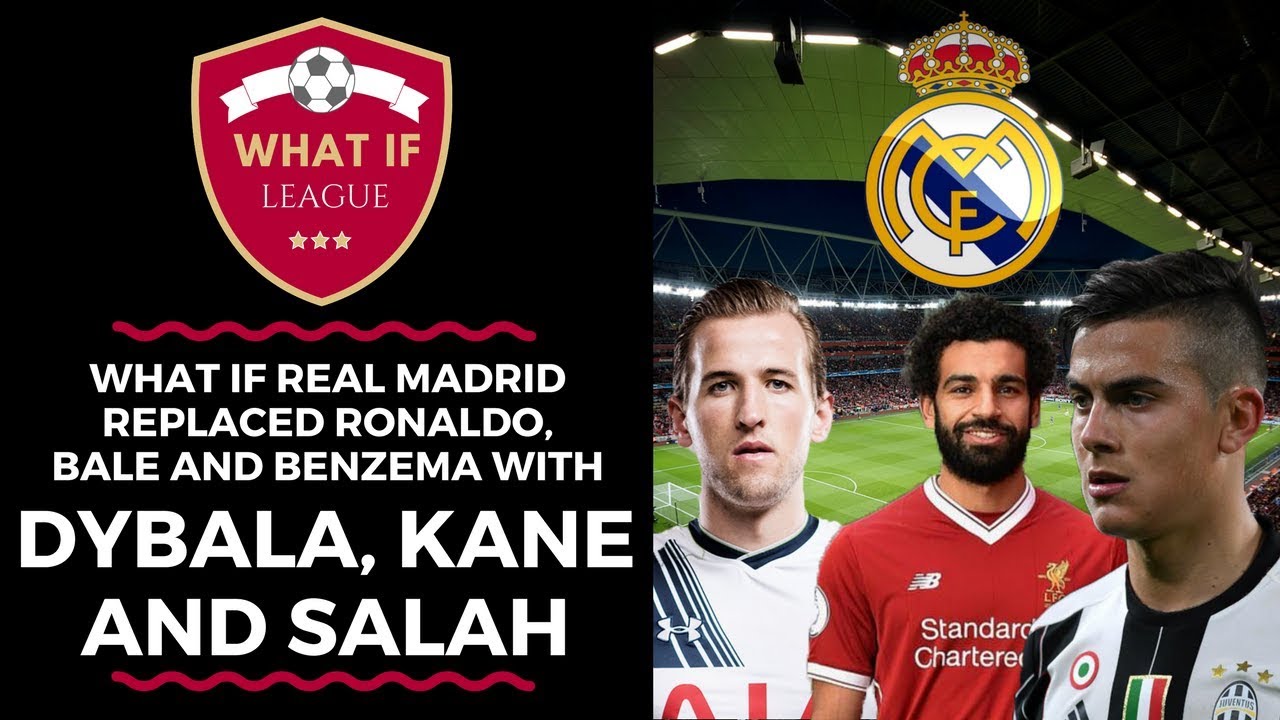 ⚽What If Real Madrid Replaced Ronaldo, Bale and Benzema with Dybala, Kane and Salah? Part 1⚽ | FM18