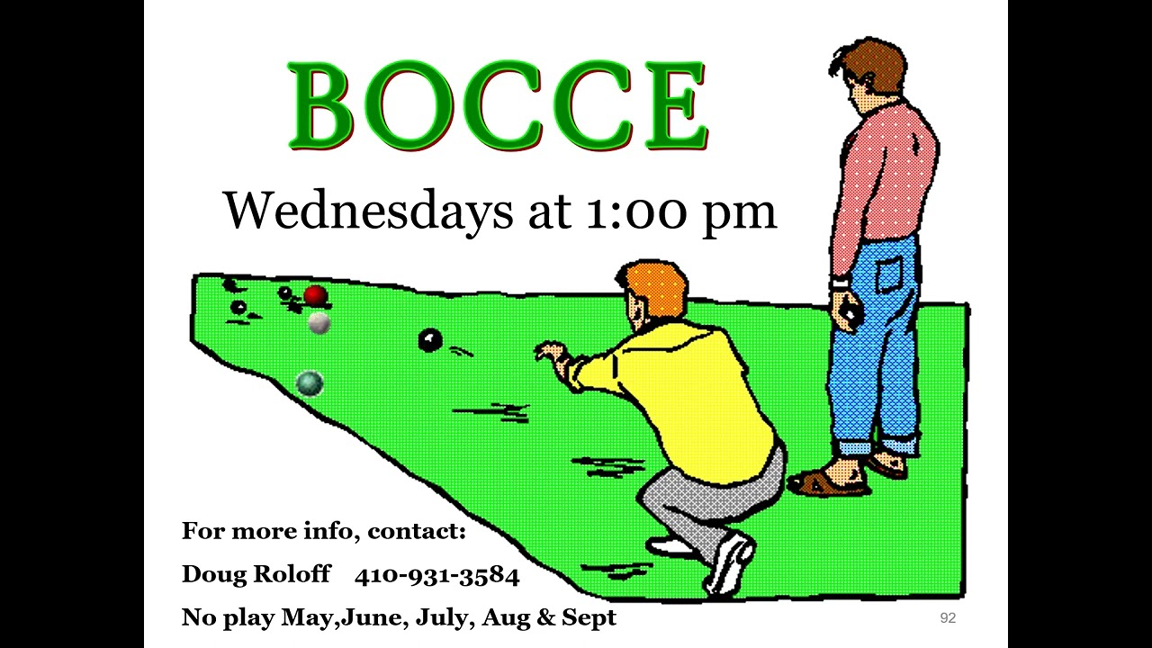 Brookridge Video Calendar - April 2023