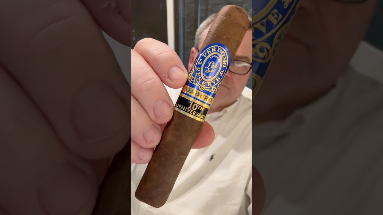 Perdomo Reserve 10th Anniversary Maduro &ndash; Bourbon Barrel Sweetness Meets Power #shorts