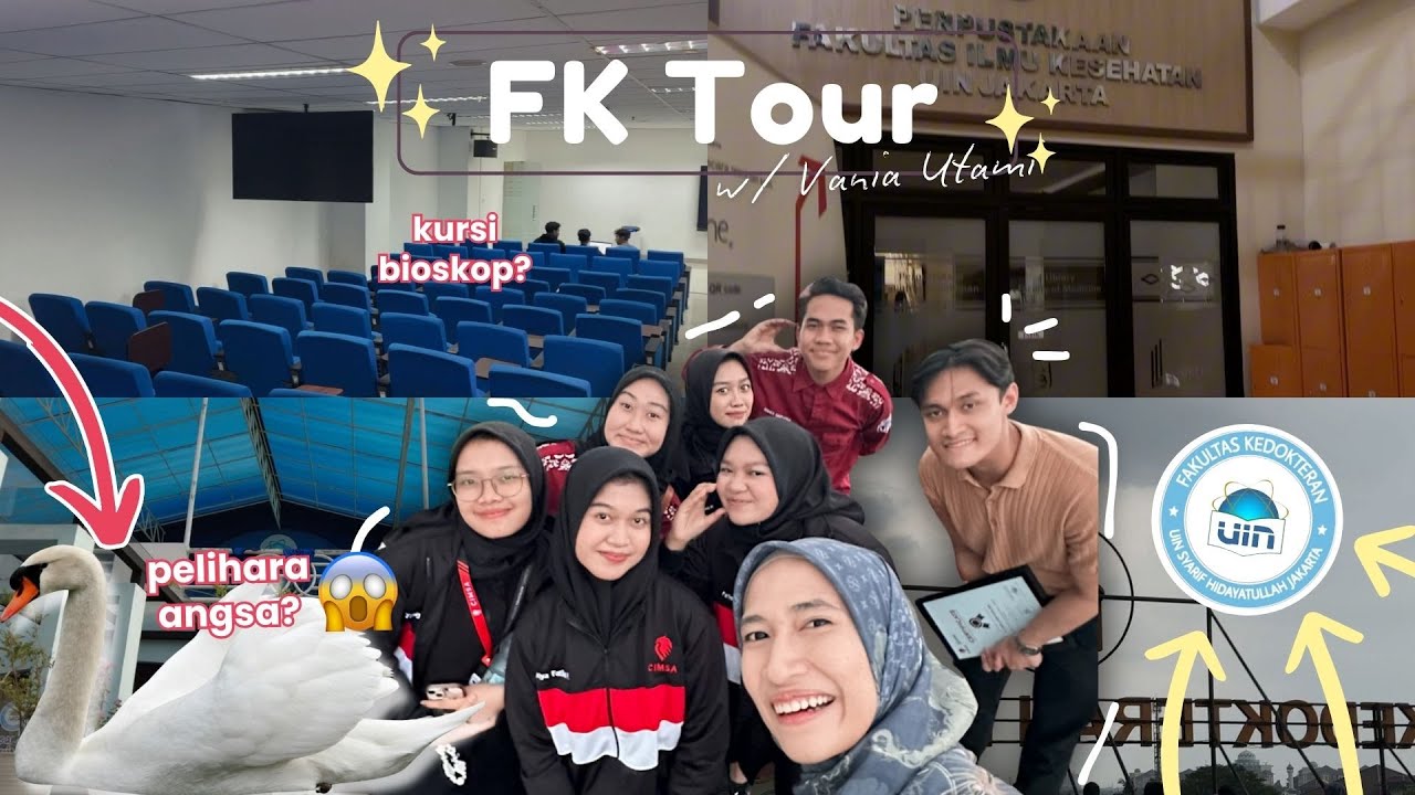 FK INI PELIHARA ANGSA? Keliling Kampus Kedokteran UIN Jakarta