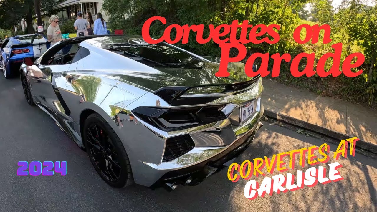 World's Largest Corvette Parade, Carlisle 2024