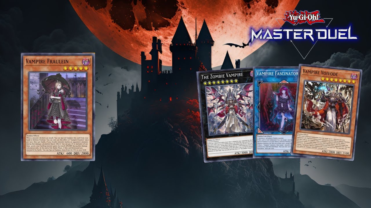 NEGATE!!! Vampire Deck SLAPPING!!! Duelist -Yu-Gi-Oh MasterDuel