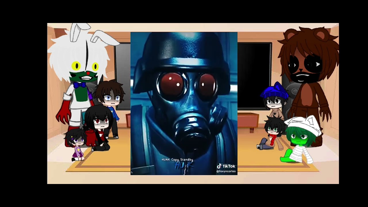 Terrible Mouse And Analog Horror React to Resident Evil (Hunk)