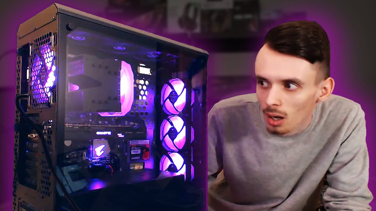 ELSŐ GÉPÉPÍTŐS LIVEOM!! - (Az új Ryzenes gépem) #RGB