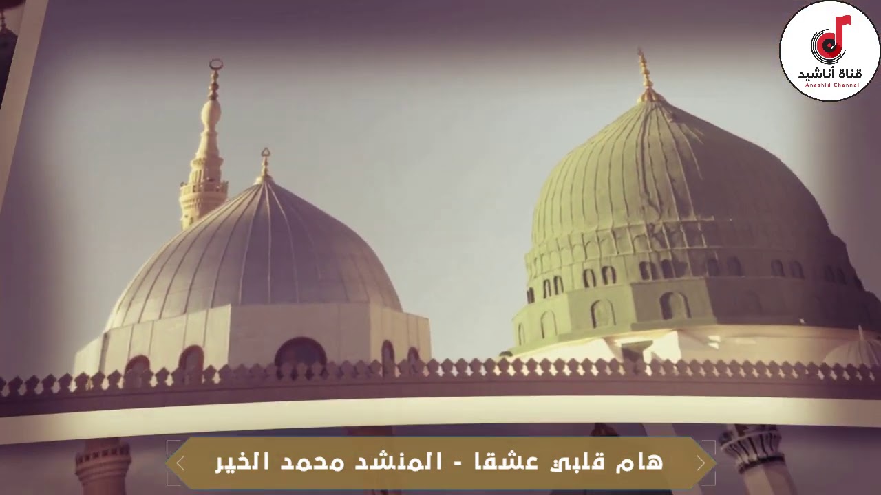 هام قلبي عشقا - المنشد محمد الخير
