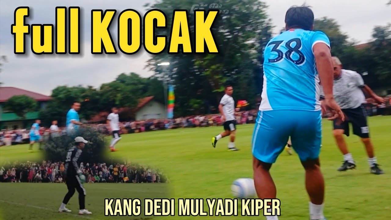 SERU❗️Gol dari Tengah Lapangan, Kang Dedi Mulyadi Blunder Berujung Kebobolan‼️Sepakbola Eksibisi 