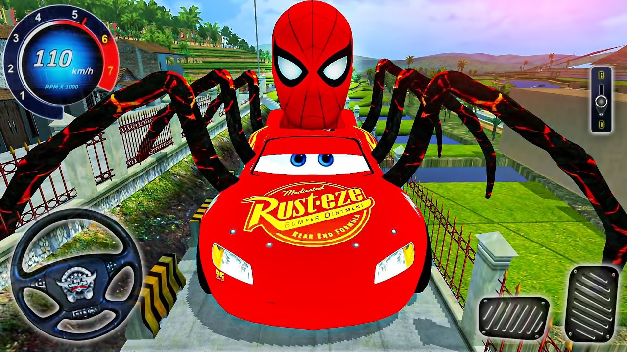 Superhero Lightning McQueen | Bus Simulator Indonesia 2026 - Android GamePlay #5
