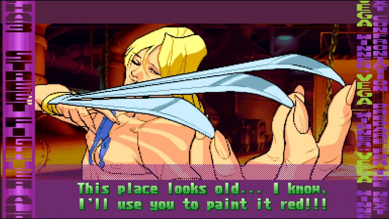 Street Fighter Alpha 3 - Vega