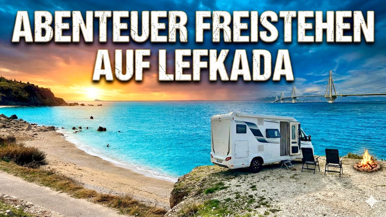 #342 Abenteuer Freistehen auf Lefkada, Griechenland