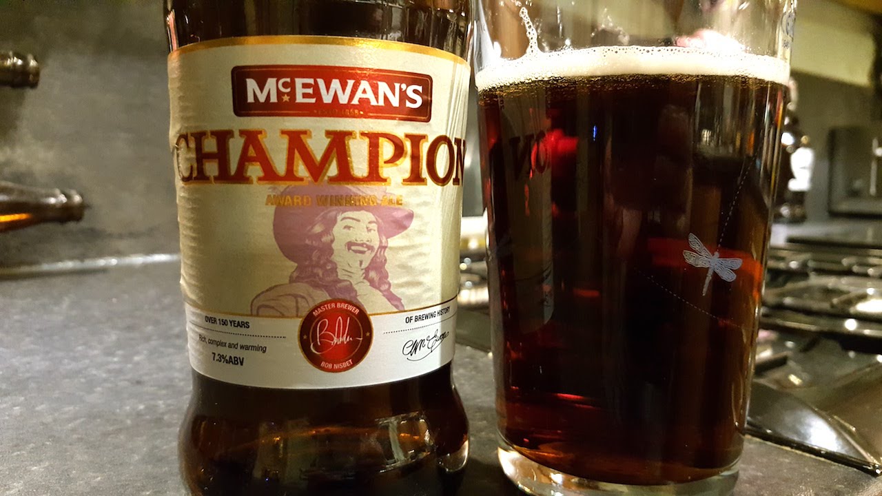 (4K) McEwans Champion Ale By McEwans Brewery | Beer Review