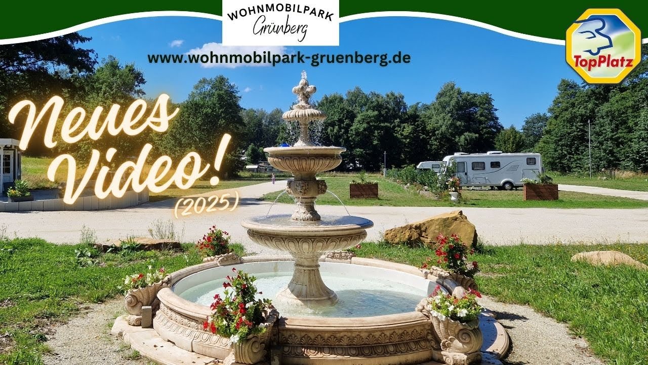 Neues Video - Der WohnmobilPark Grünberg 2025 und 
