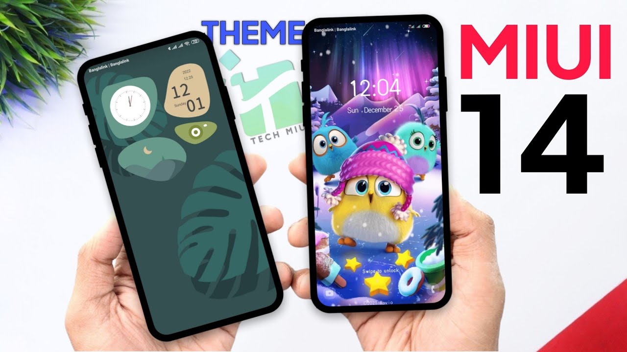 Clean & Minimal MIUI 13 Themes | Best MIUI Themes for MIUI 13