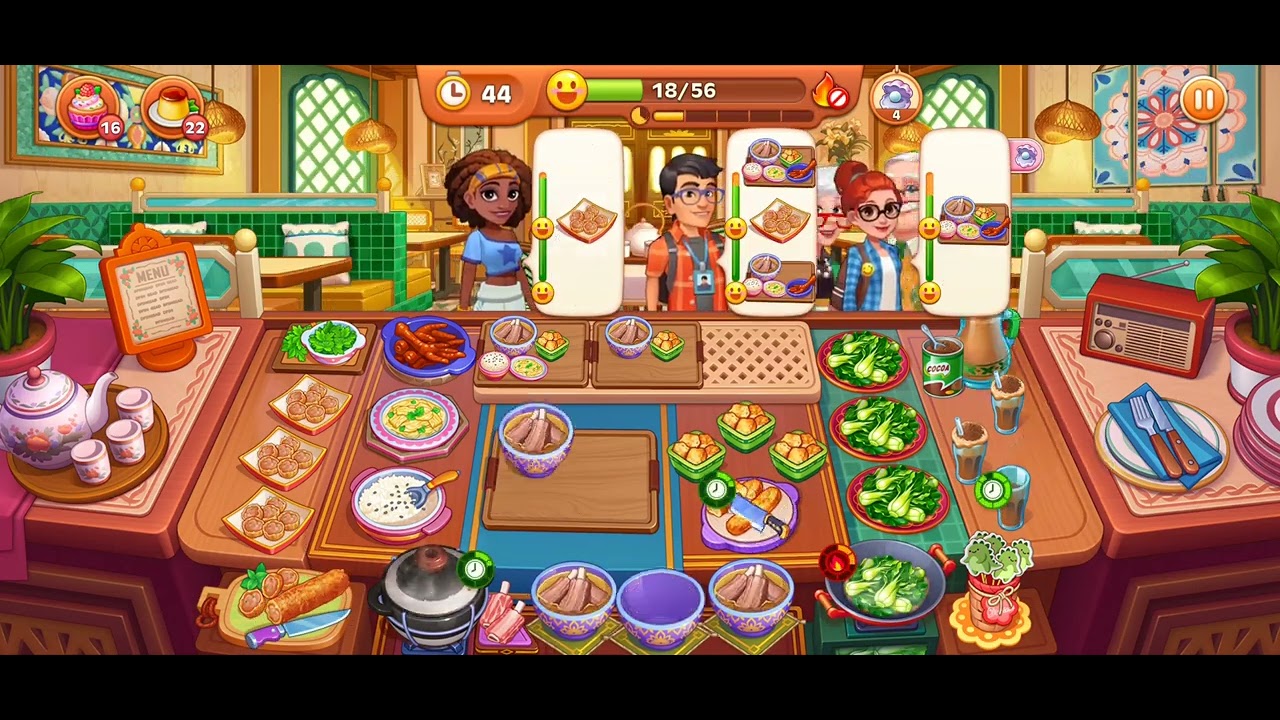 Cooking Madness Sparkling Singapore Last Level  3280-3 No Boosts