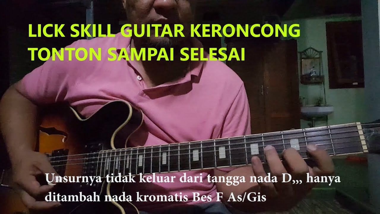 TUTORIAL RAHASIA MELODI GITAR KERONCONG | SECRET LICK SKILL GUITAR KERONCONG | BELAJAR | EP.1