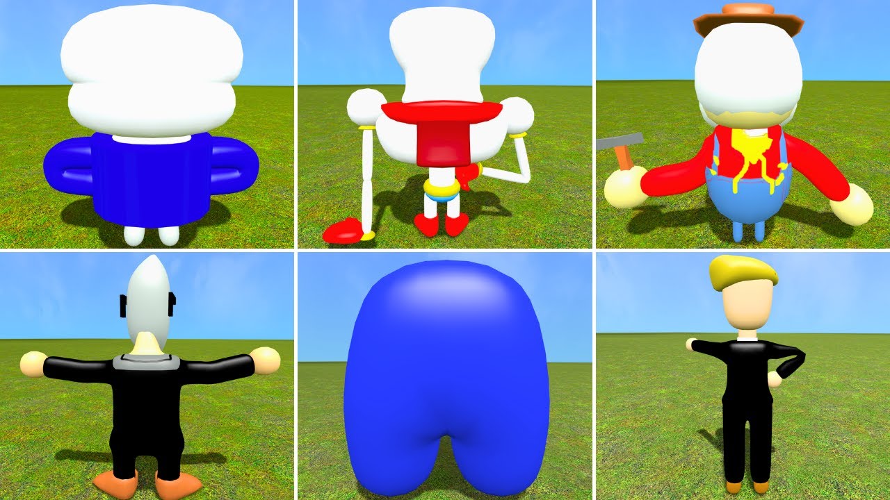 PLAYING AS NEW 3D MEMES NEXTBOT FANMADE V2 IN Garry's Mod