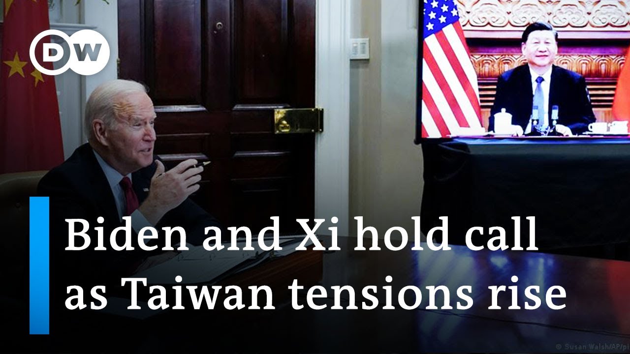 Xi Jinping warns Joe Biden against 'playing with fire' over Taiwan | DW News