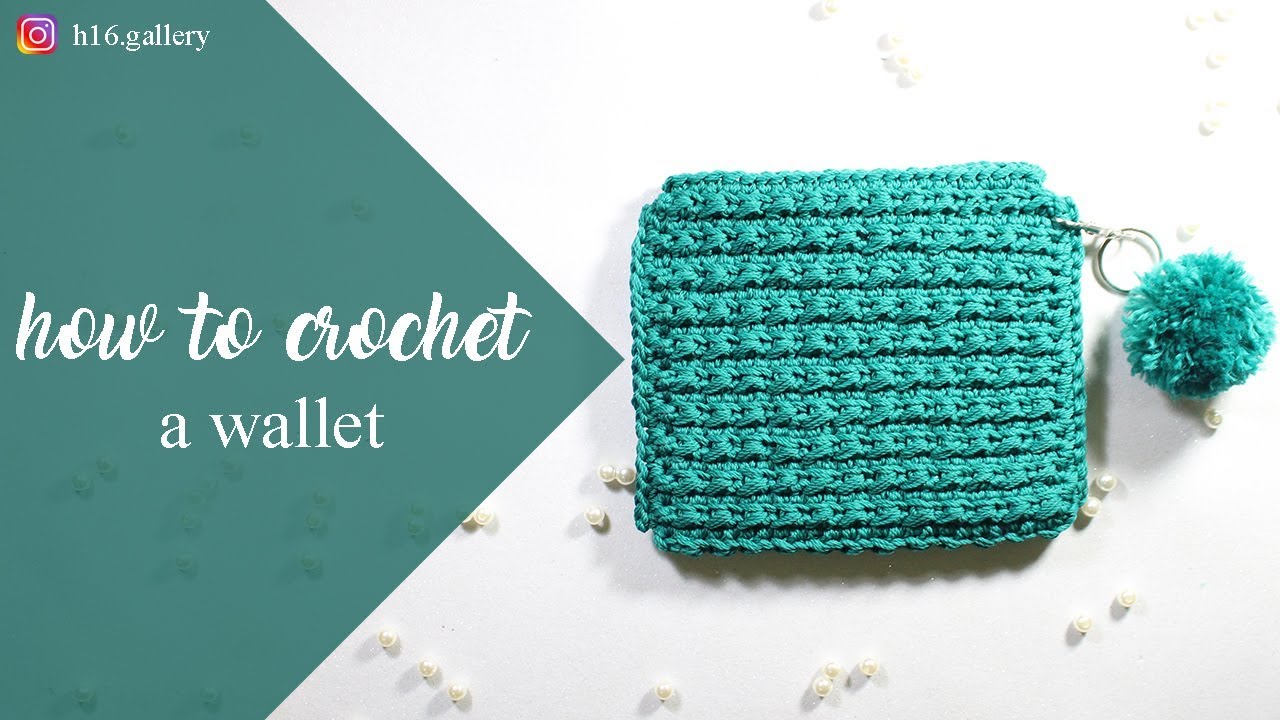 Crochet Purse || CARA MERAJUT DOMPET