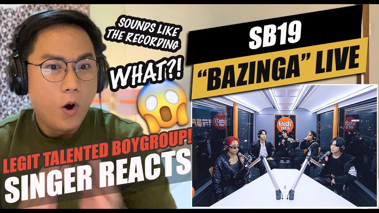 SB19 performs “Bazinga” LIVE on Wish 107.5 Bus | SINGER REACTION