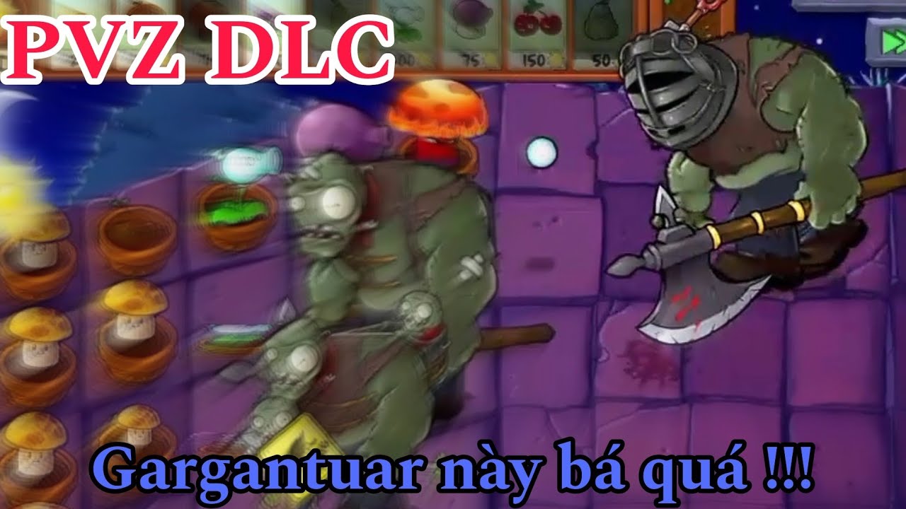 Plants vs Zombies DLC: Đại chiến với Gargantuar chiến binh trên gác mái !!
