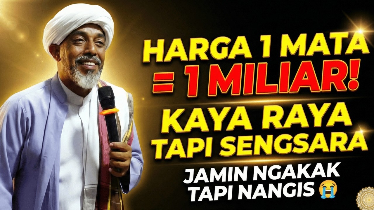 JEMAAH PECAH TAWA! Habib Musthofa Al Haddar: Sholat Rajin Tapi Kelakuan Minus - Ceramah Terbaru 2026
