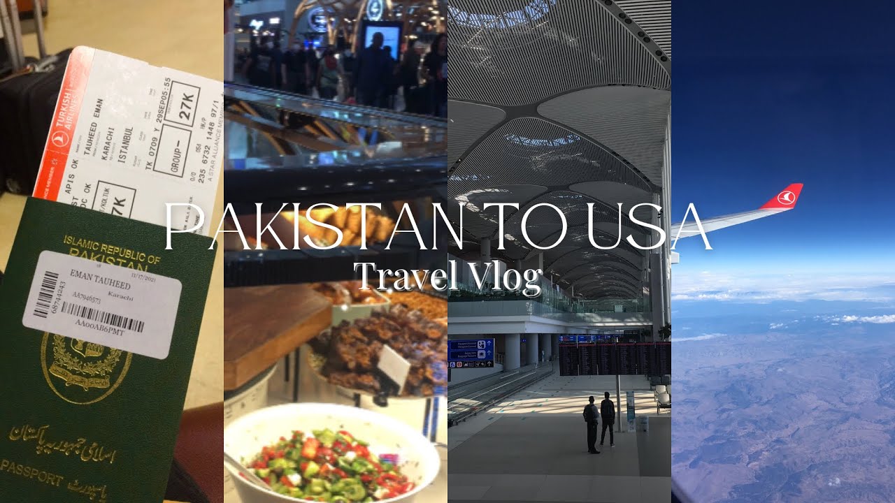 Pakistan To USA✈️ | Travel Vlog 2022 | Turkish Airlines | Pakistan to America