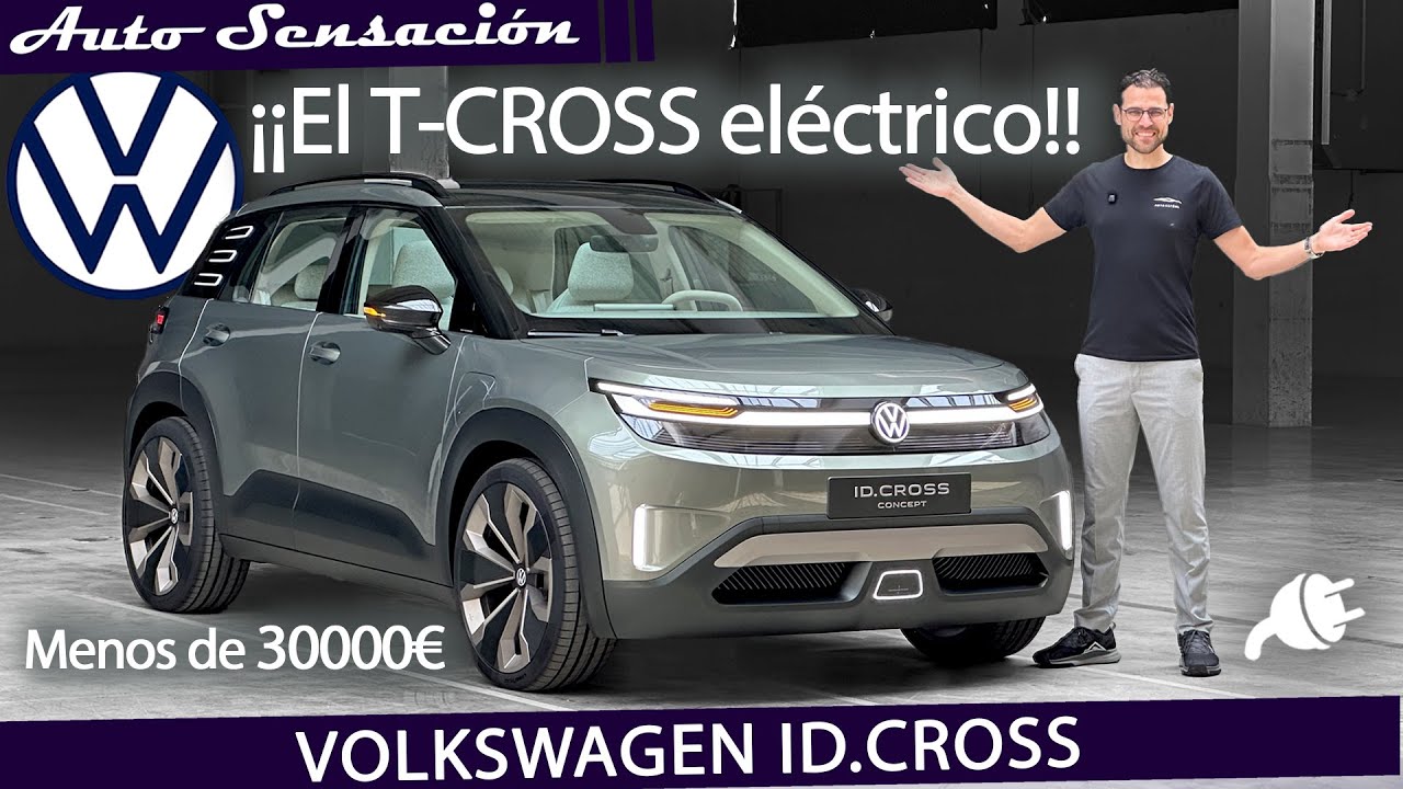 Presentaci&oacute;n Volkswagen ID.cross 2026 &iexcl;Descubre los secretos del nuevo SUV el&eacute;ctrico de Volkswagen !