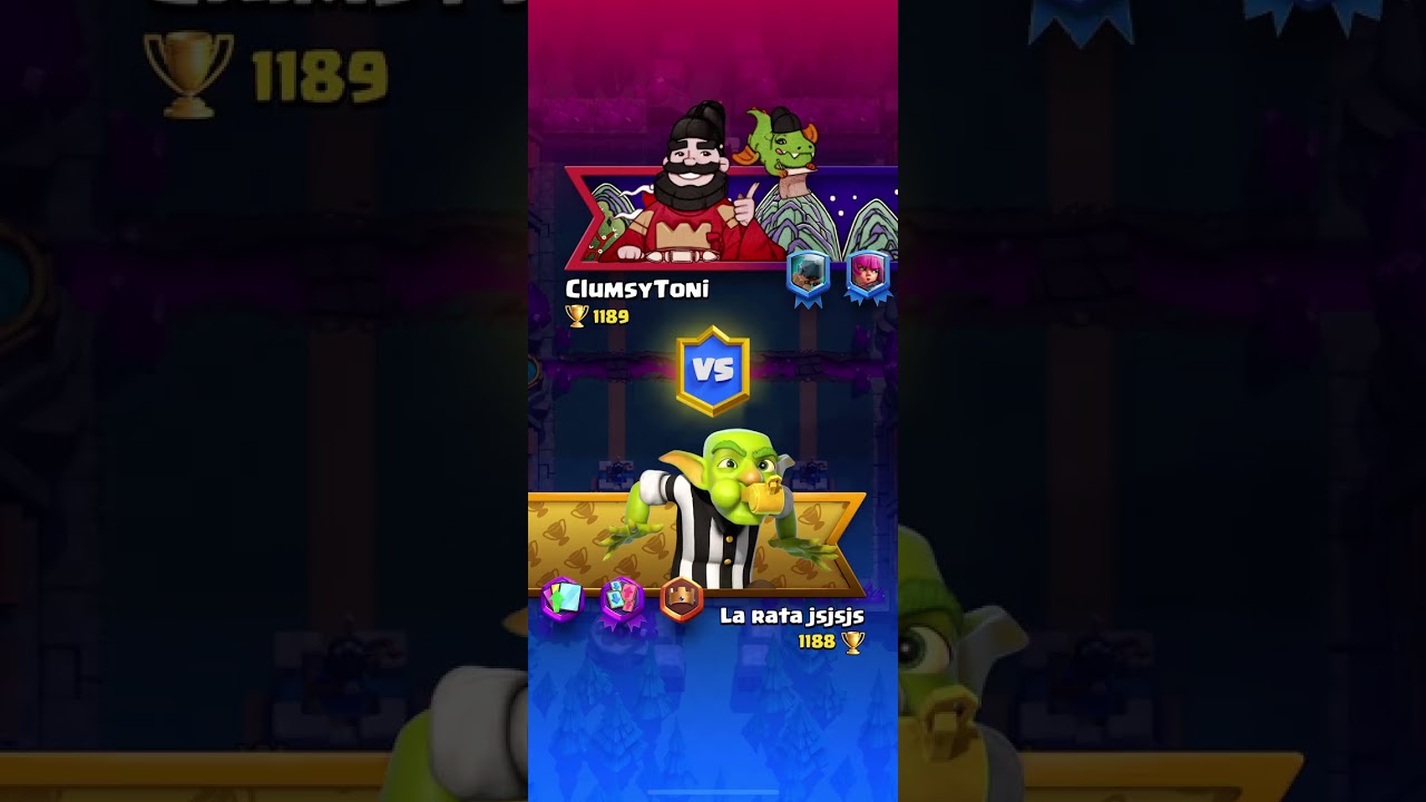 Jugando Clash Royale :p
