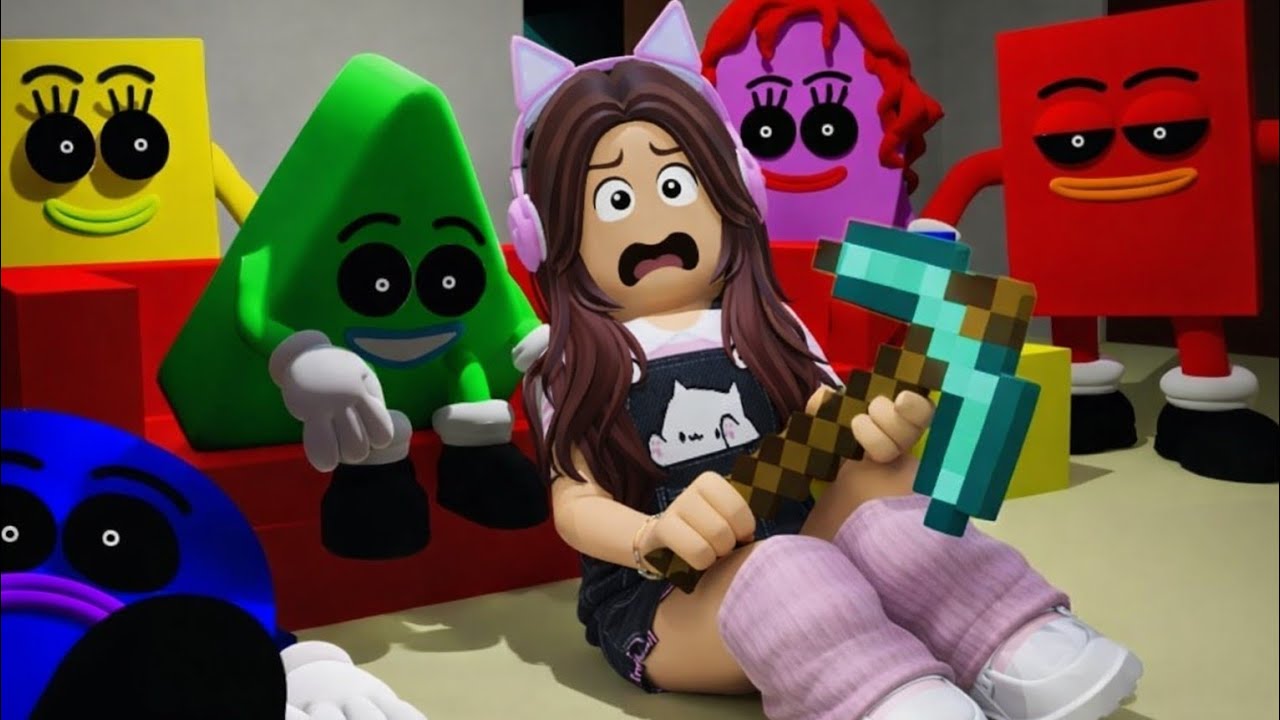 SALVEI AS FORMAS GEOMÉTRICAS NO ROBLOX! (Roblox - Save The Shapes)