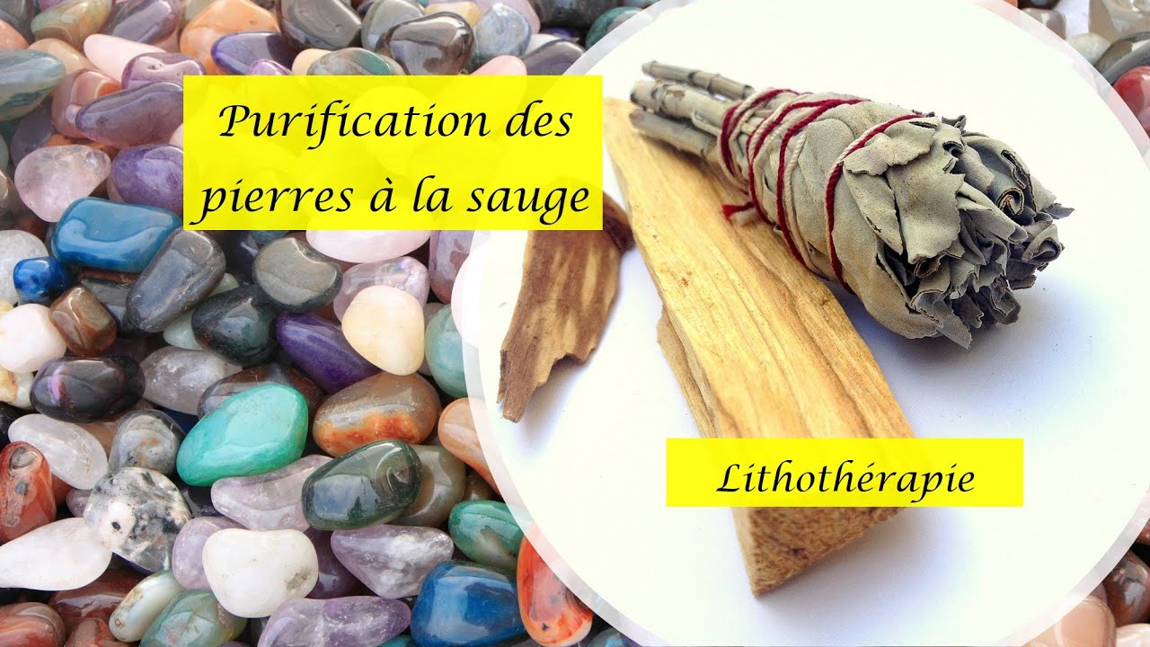Comment purifier ses pierres de santé (lithothérapie) à la sauge blanche sacrée?